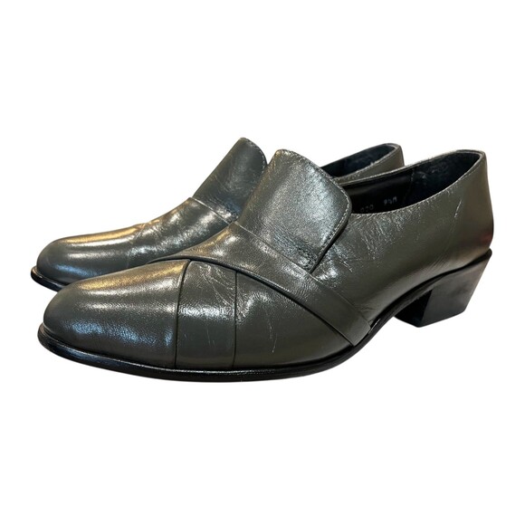 Stacy Adams Mens Gray Leather Loafers Dress Shoe  Size 9.5  Office Formal Church main image 13